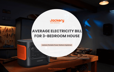 average electric bill for three-bedroom house in uk