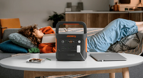 Portable power station for home energy saving