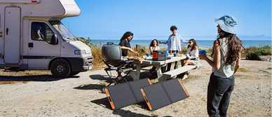 Jackery Solar Generator for Outdoor Dining Set