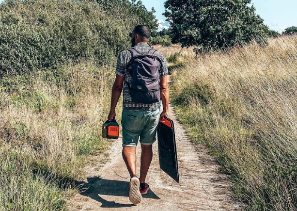 Portable Solar Generator for Hiking Gear