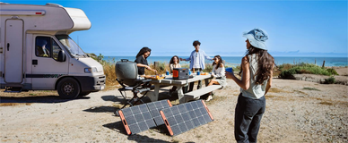 Portable Solar Generator for Camping