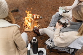 Camping Heater with Solar Generator