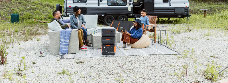 Camping with Portable Inverter Generator