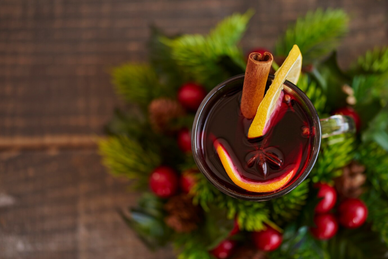 A tasty cup of mulled wine