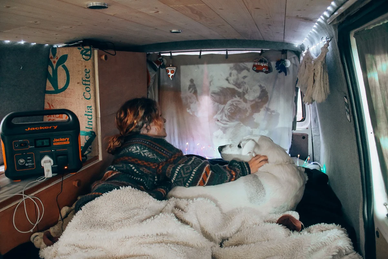 Jackery Solar Generator: Winter Camping Essentials