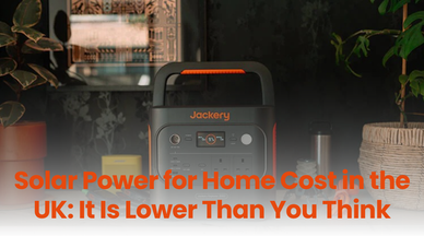 Reduce solar power cost with Jackery