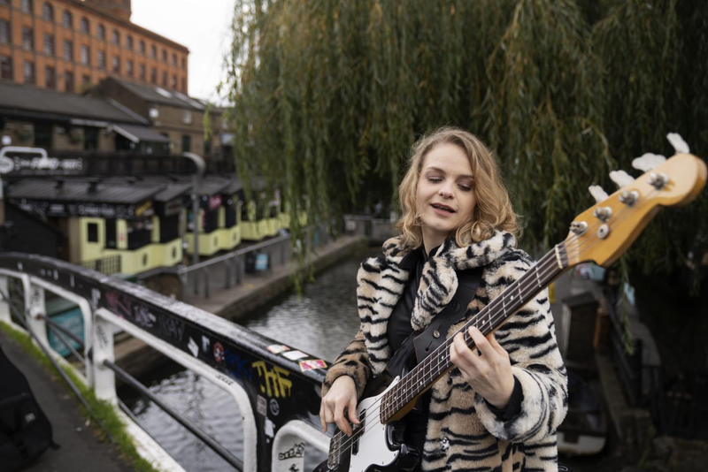 Solar energy bank for busking