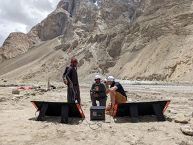 Conquering K2 with Jackery Solar Generator