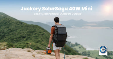 Jackery Unveils Compact Foldable 40W Mini Solar Panel: Powering Smartphones and More, Perfect Companion to Its Small Portable Power Stations