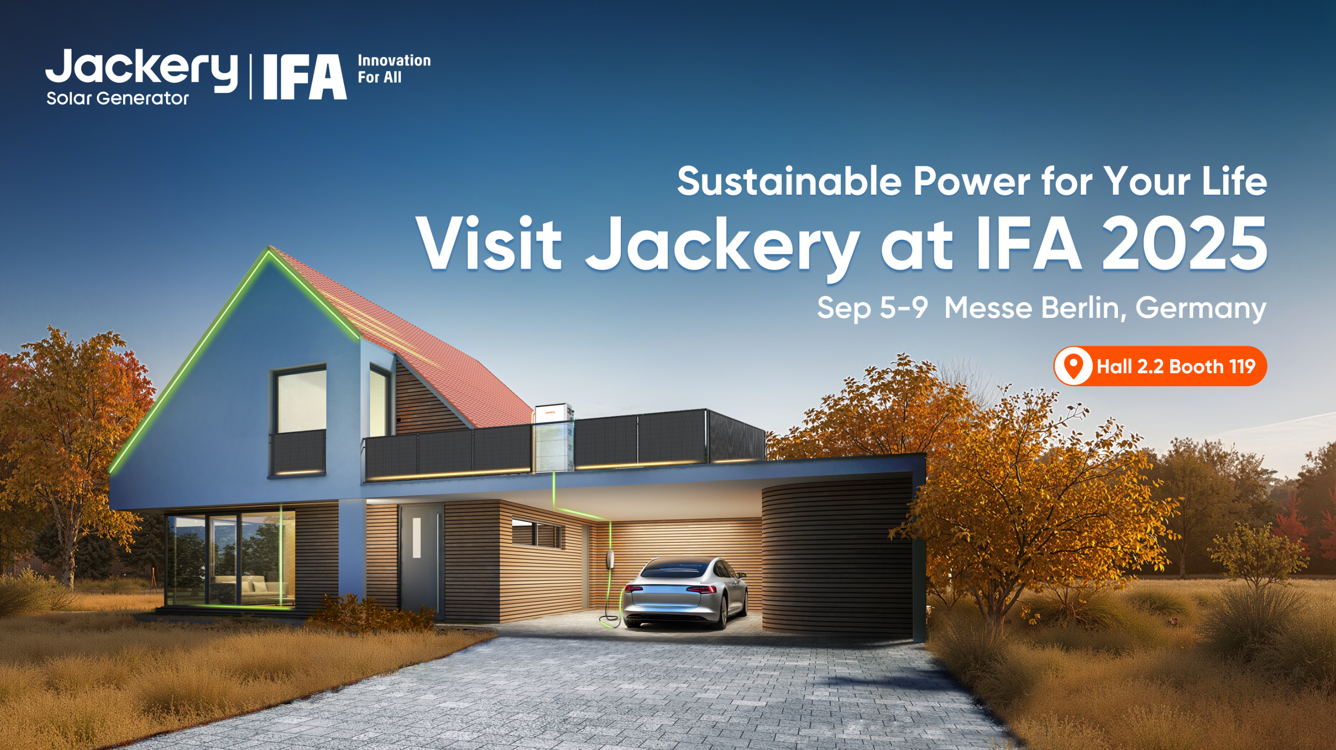 IFA 2025: Jackery Presents New Slim-Format 500-Watt Power Station, Solar Roof Tiles, and DIY Balcony Solar System with Integrated Fire Protection