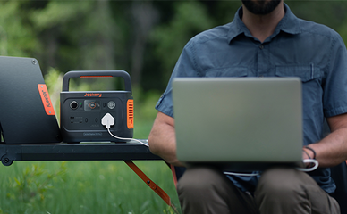 Jackery Solar Generator Meets Your Laptop's Savior