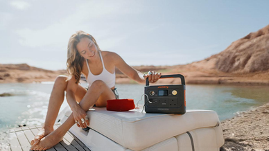 Jackery Solar Generators for Summer Beach Parties