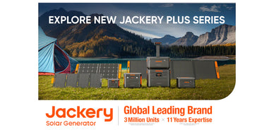 Jackery's New Plus Line Redefines Power Convenience with World's Lightest Solar Generator and Expandable Power