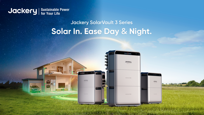 Jackery SolarVault 3 Series