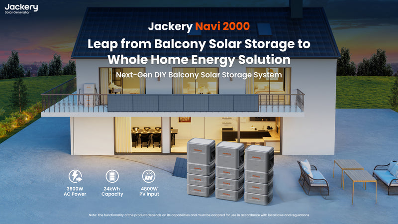 Jackery Enhances Navi 2000 Balcony Power Station