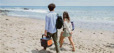 Portable power stations for seaside vacations