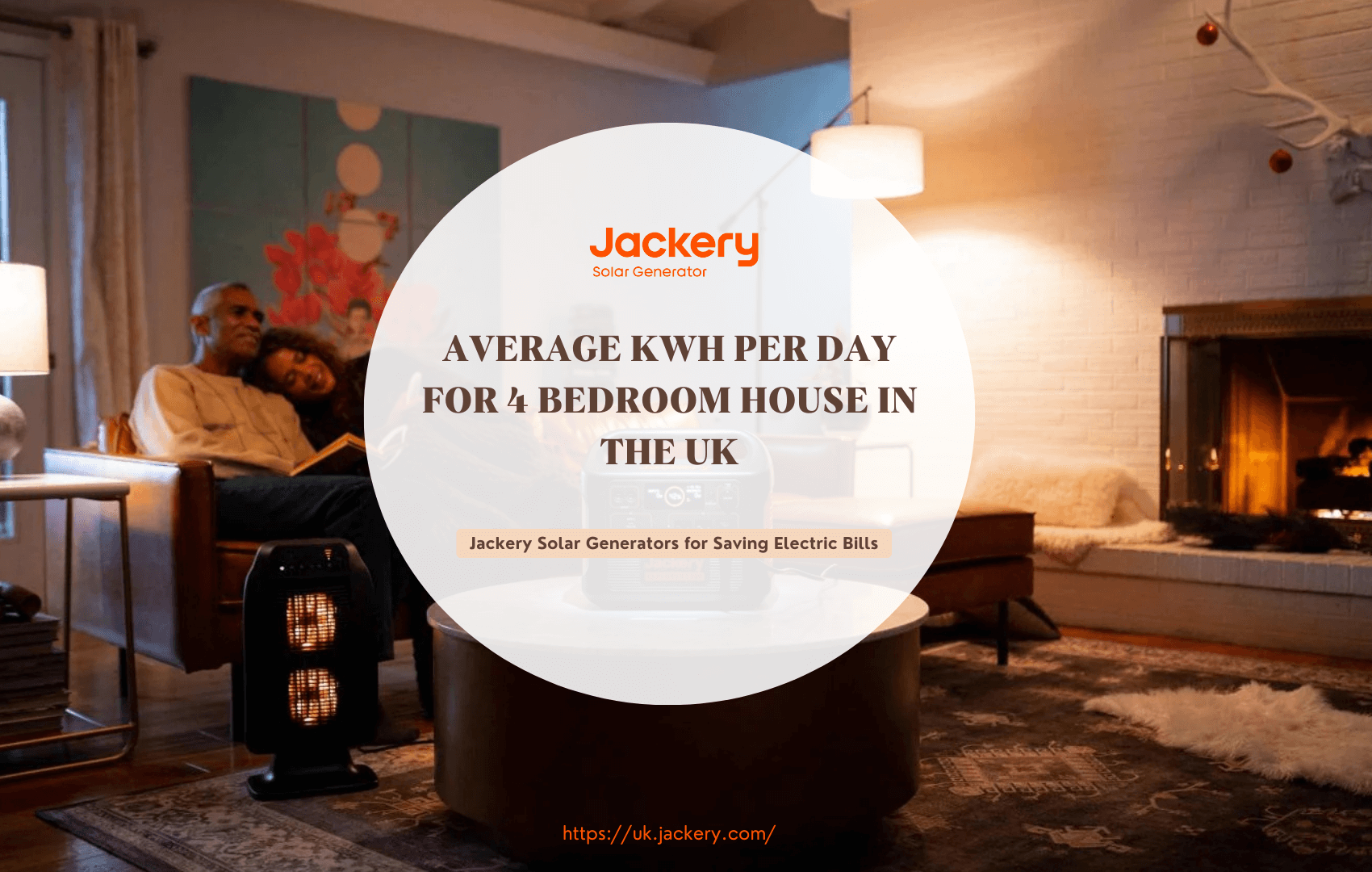 Average kWh Per Day for 4-Bedroom House in The UK