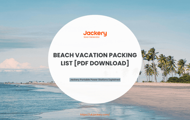 beach vacation packing list guide