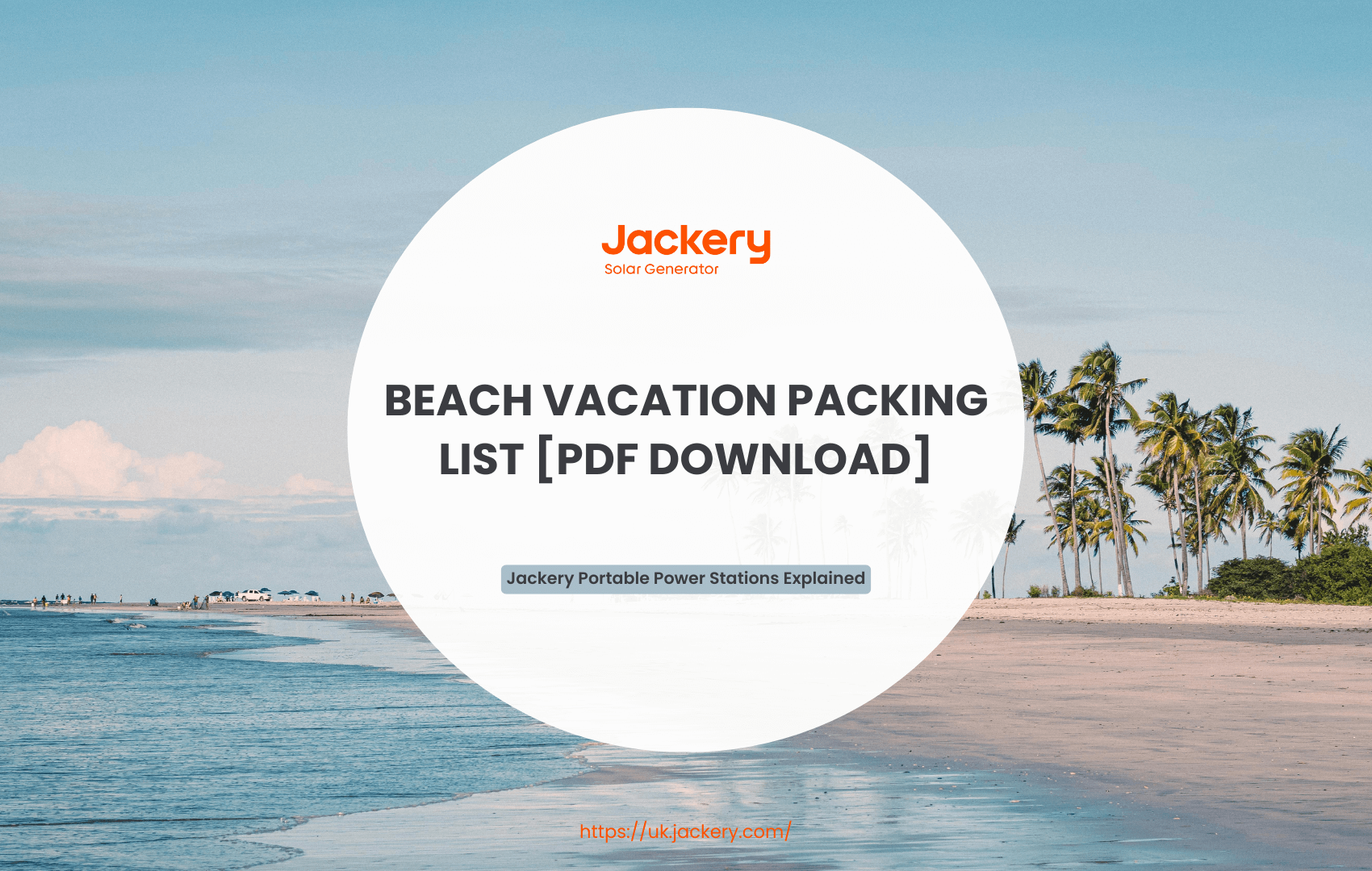 beach vacation packing list guide