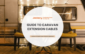 caravan extension cable guide