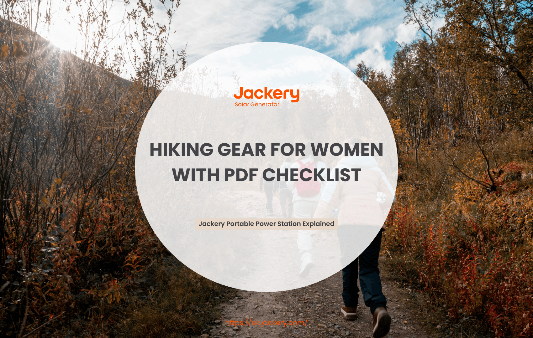 Essential Hiking Gear for Women with PDF Checklist