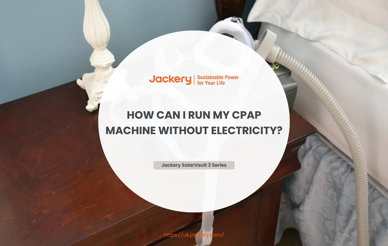 how can i run cpap without electricity