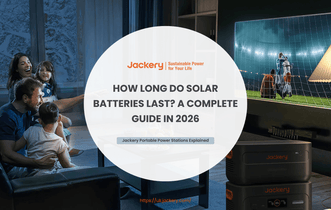 how long solar battery last