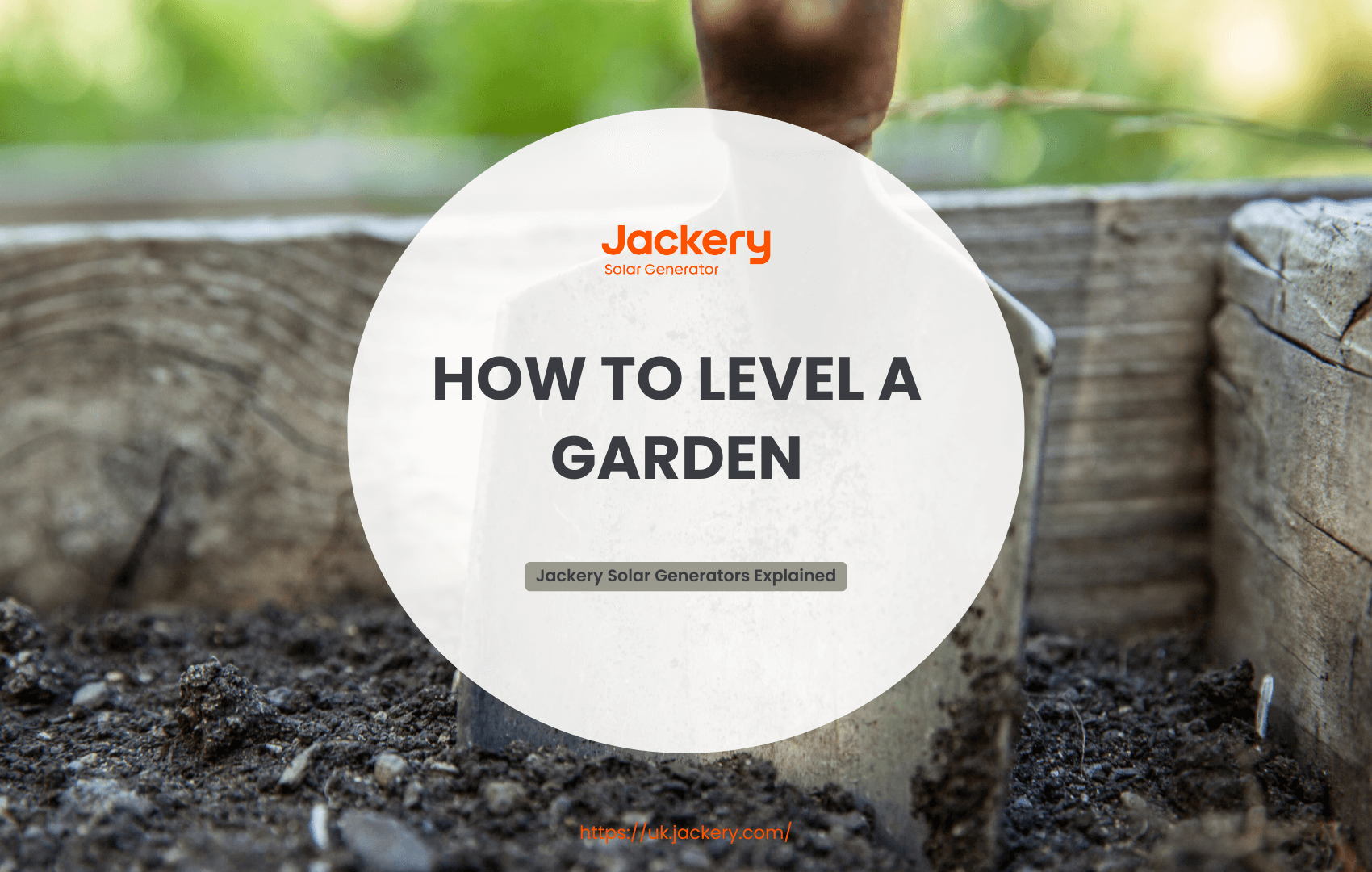 how to level a garden guide
