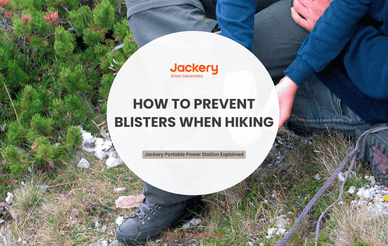 how to prevent blisters when hiking