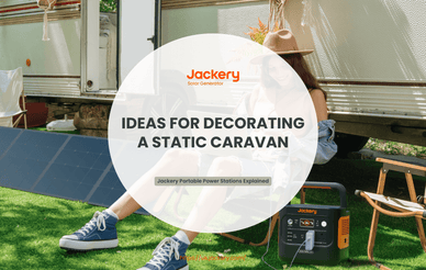 ideas for decorating a static caravan