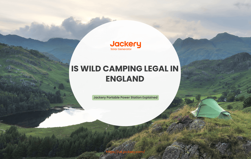 is wild camping legal in england