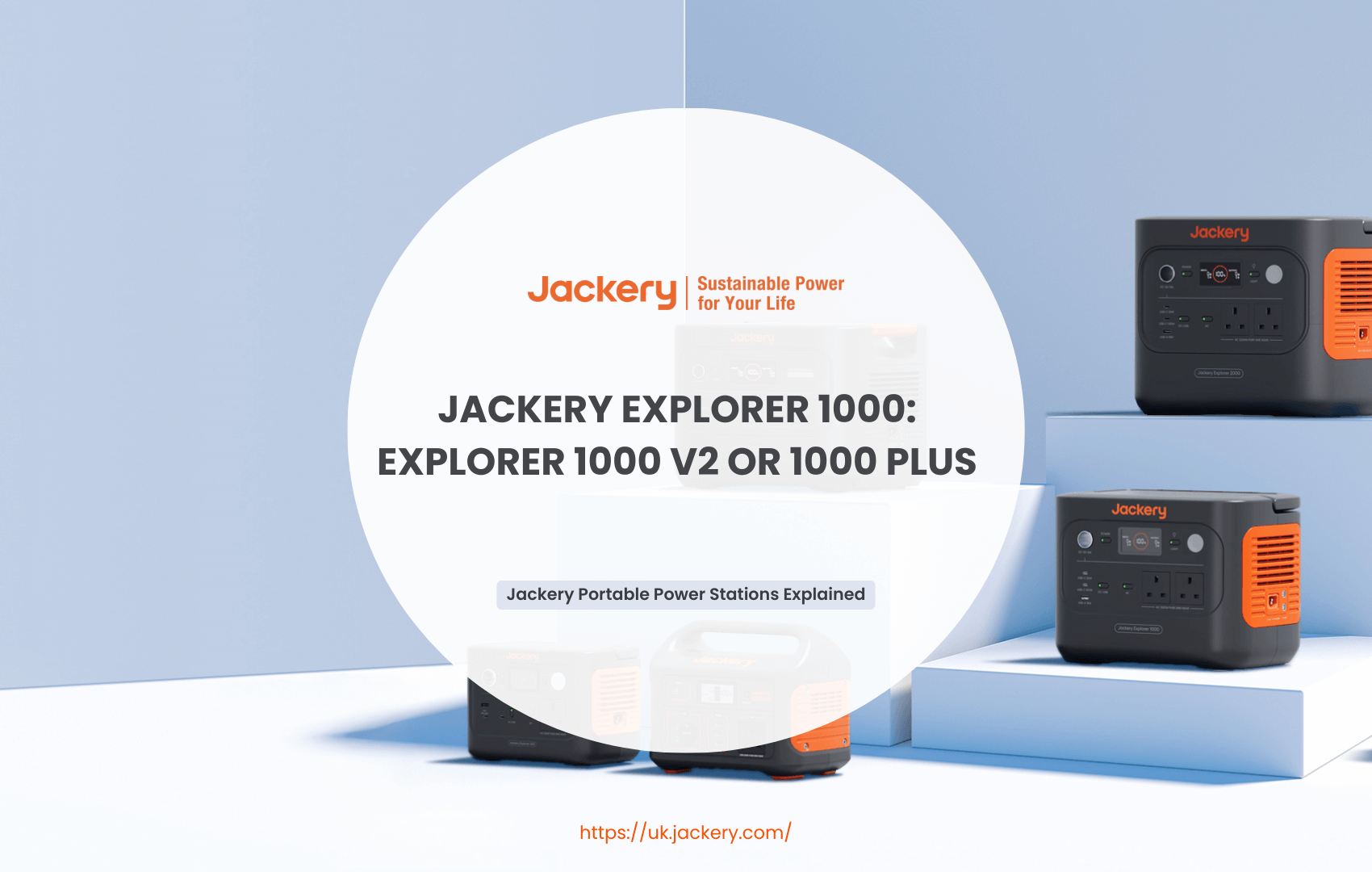 Jackery Explorer 1000: Explorer 1000 v2 or 1000 Plus? - Jackery UK  Jackery  United Kingdom