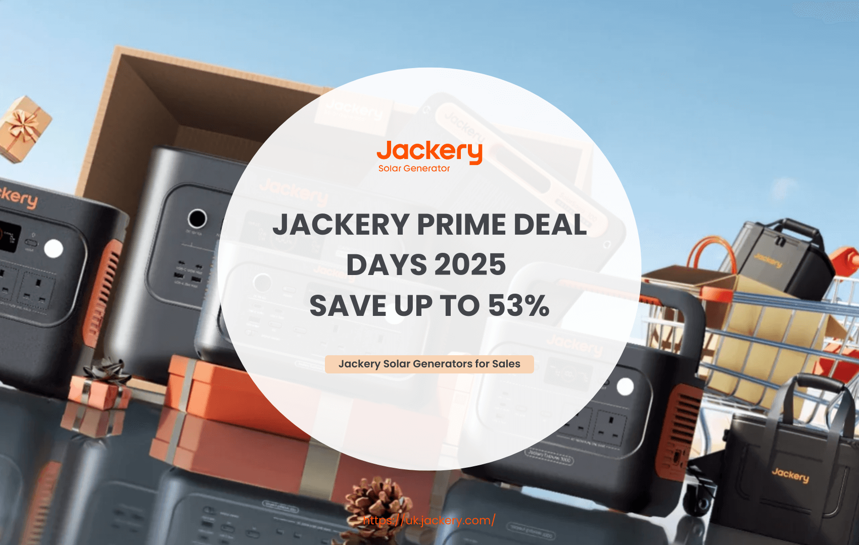 Jackery Prime Deal Days 2025: Save Up to 53%