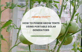 solar powered grow tent