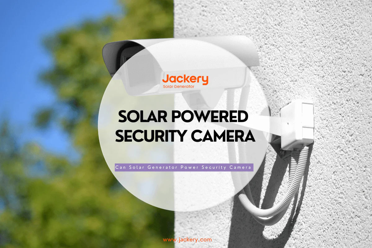 solar powered security camera