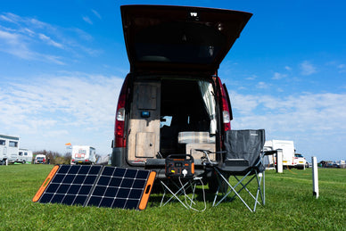 solar power generator for camping