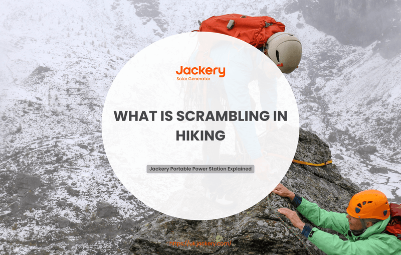 what is scrambling in hiking