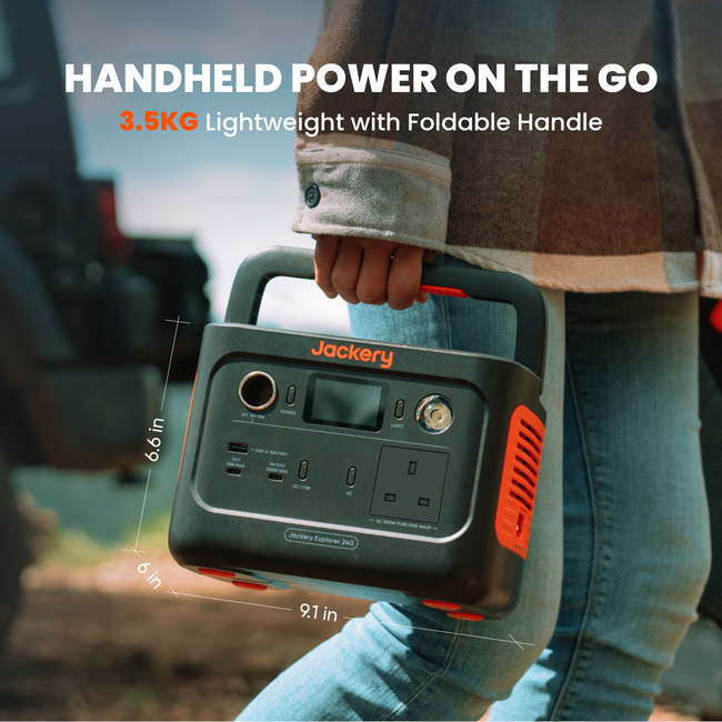 Jackery Solar Generator 240 v2 – Jackery United Kingdom