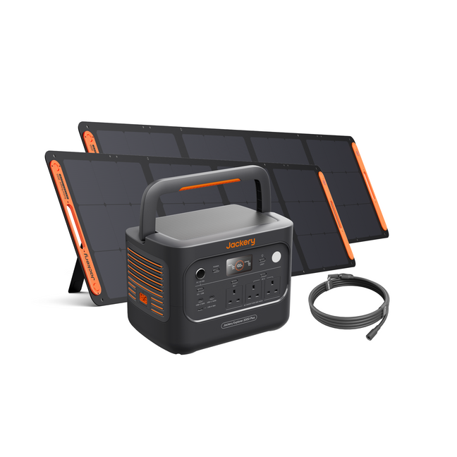 Jackery Explorer 2000 Plus v2 Portable Power Station with accessories