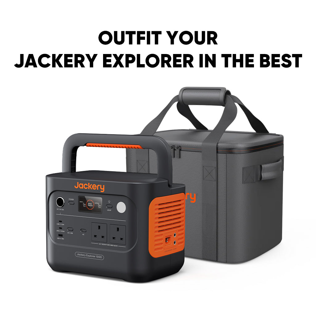 Jackery Upgraded Carrying Case Bag for Explorer 1000 v2/2000 v2