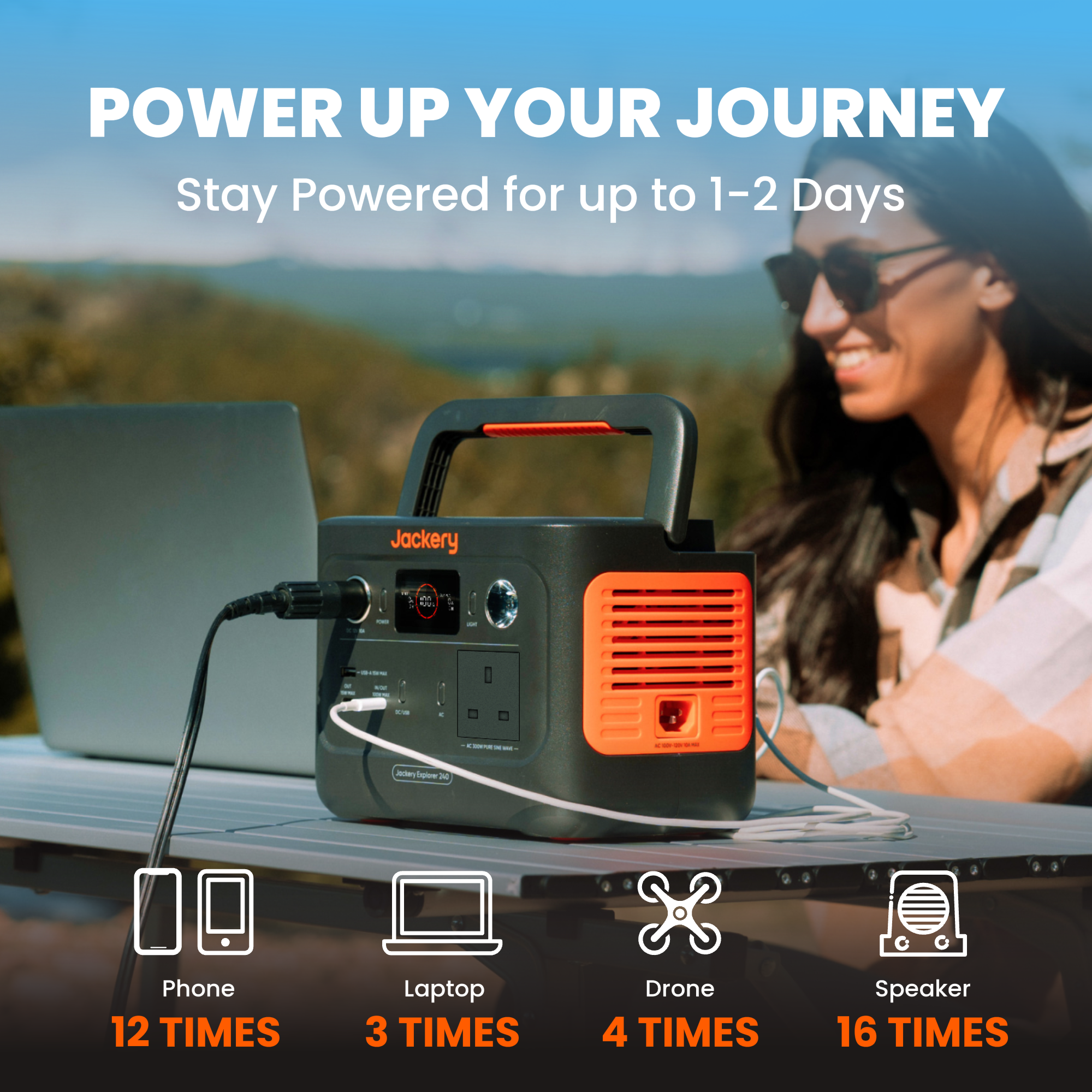 Jackery Solar Generator 240 v2