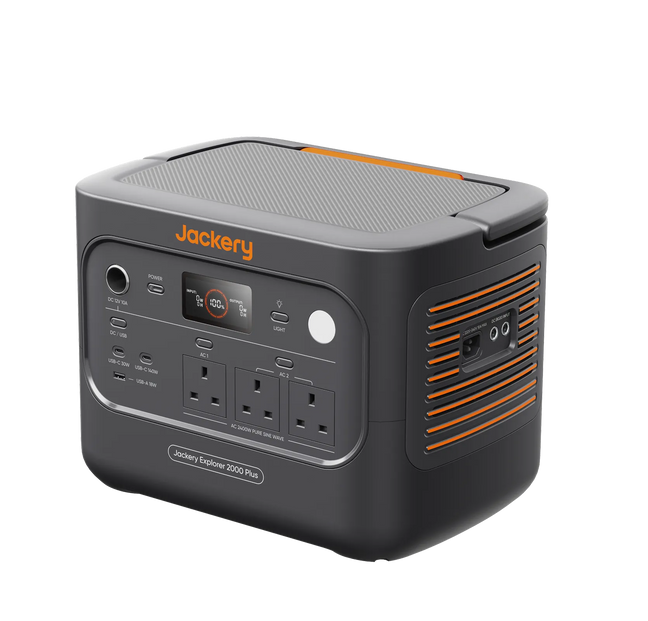 Jackery Explorer 2000 Plus v2 portable power station_Expandable battery_up to 12kWh expanded