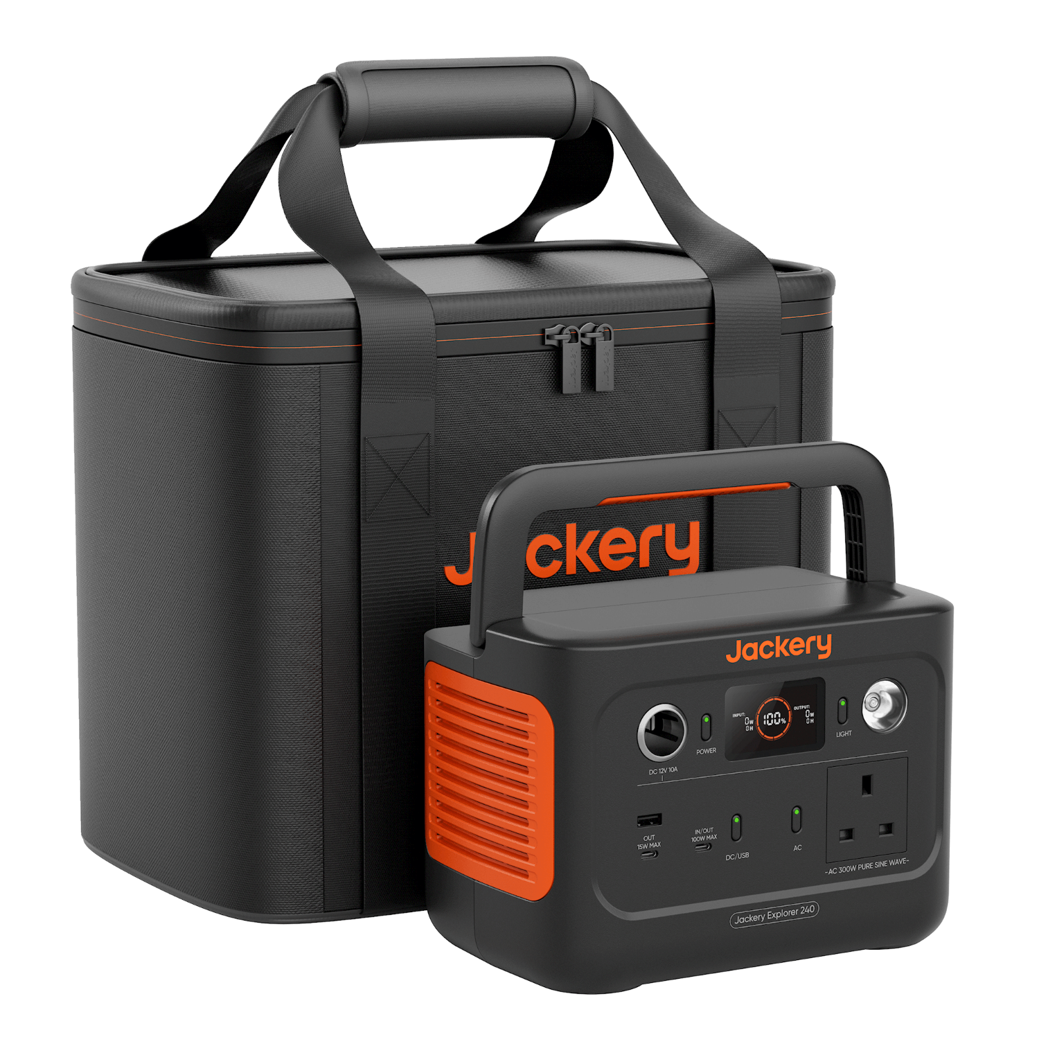Jackery Explorer 240 v2 with Accessories