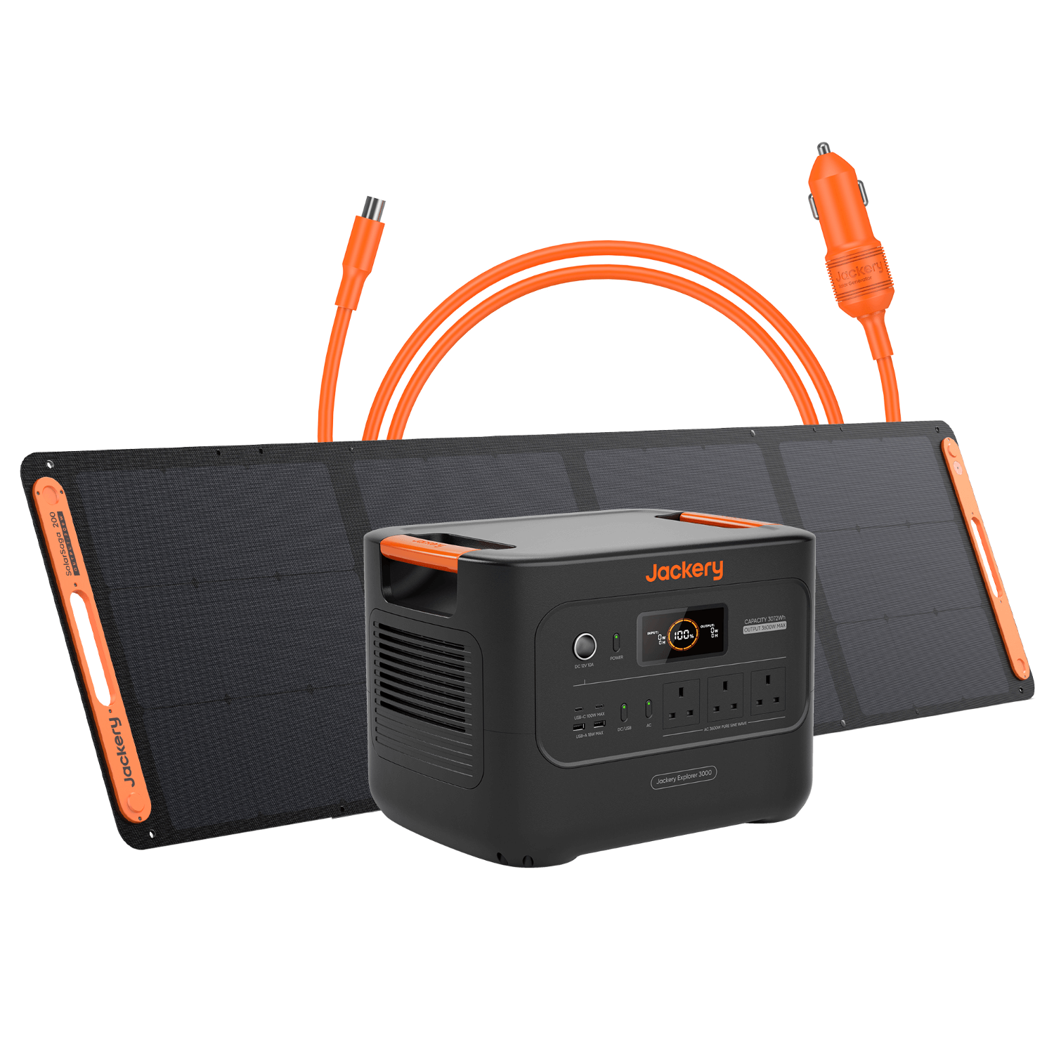 Jackery Explorer 3000 v2 with Accessories