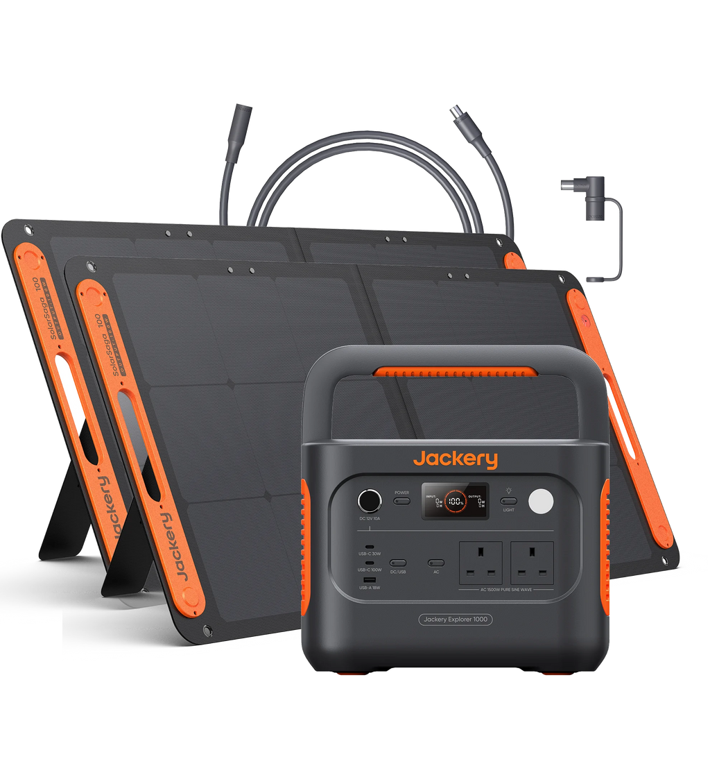 Jackery Explorer 1000 v2 Portable Power Station - Solar Generator
