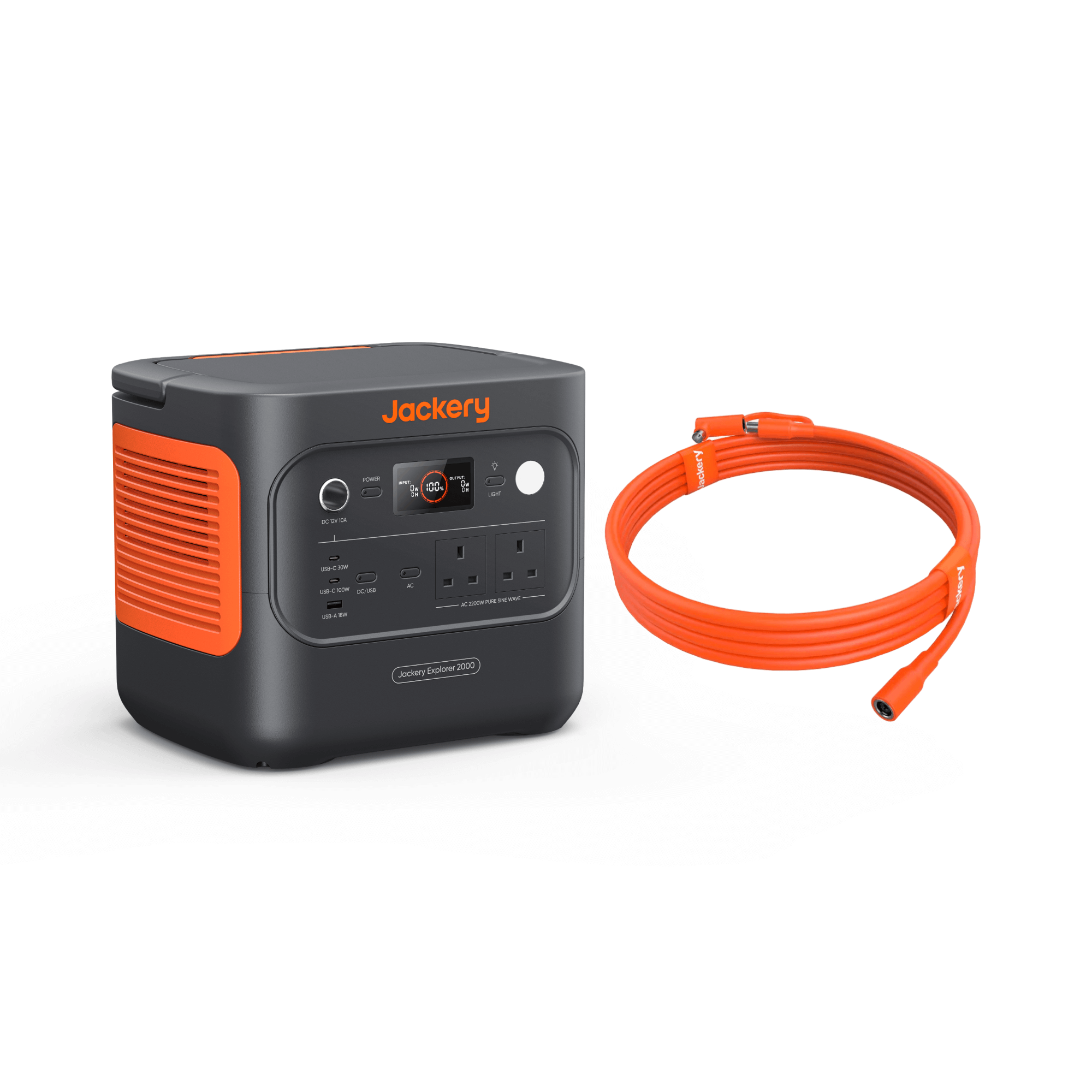 Jackery Explorer 2000 v2 with Accessories