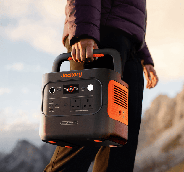 Explorer 2000 v2 with foldable Handle for easy Carrying