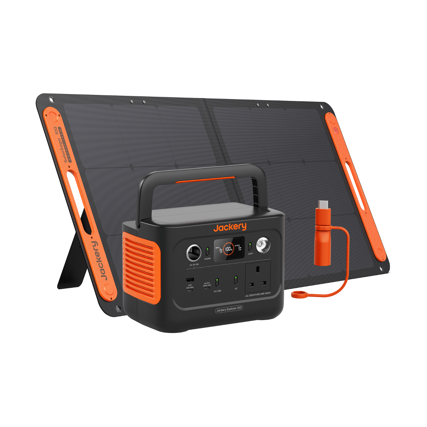 Jackery Explorer 240 v2 with Accessories