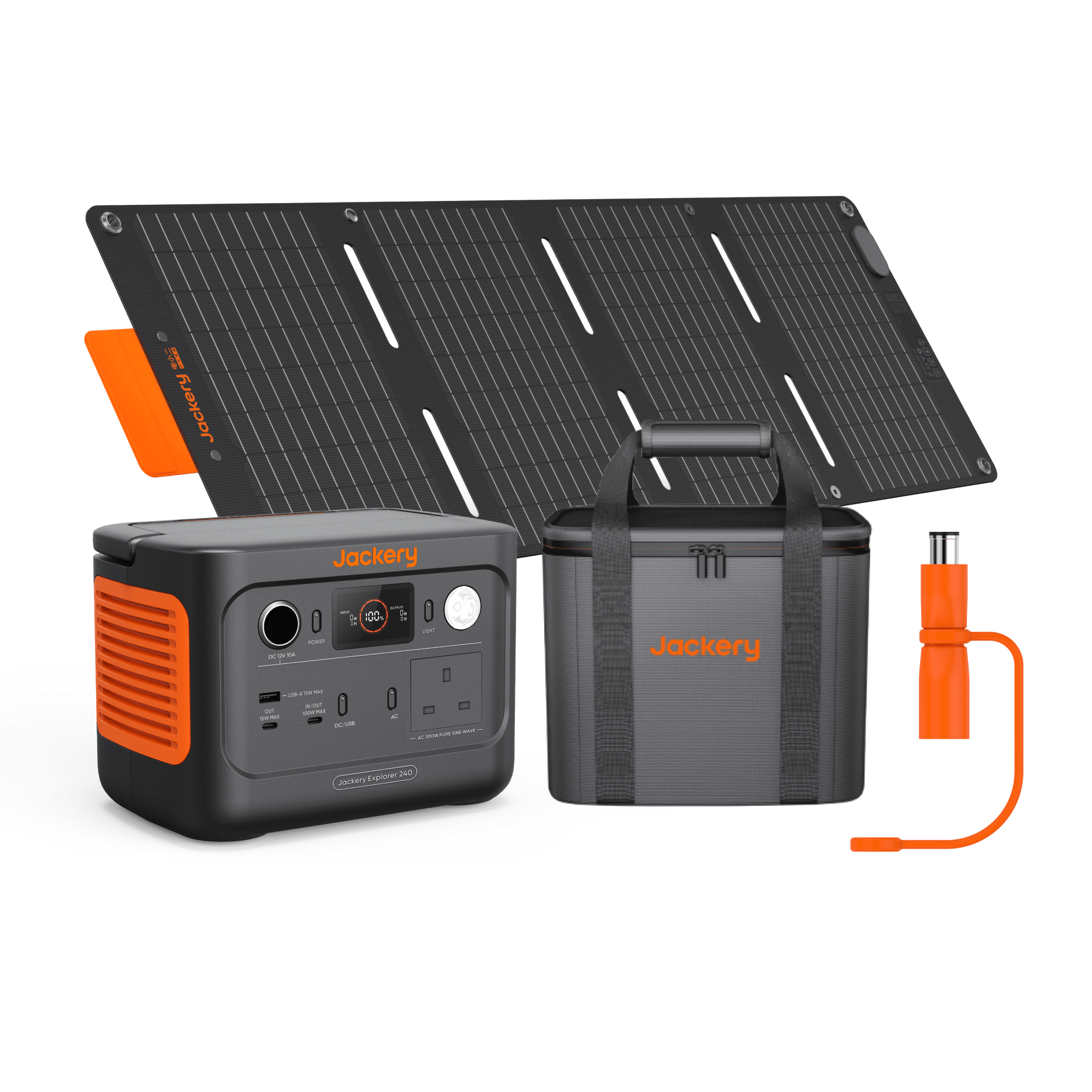 Jackery Explorer 240 v2 with Accessories