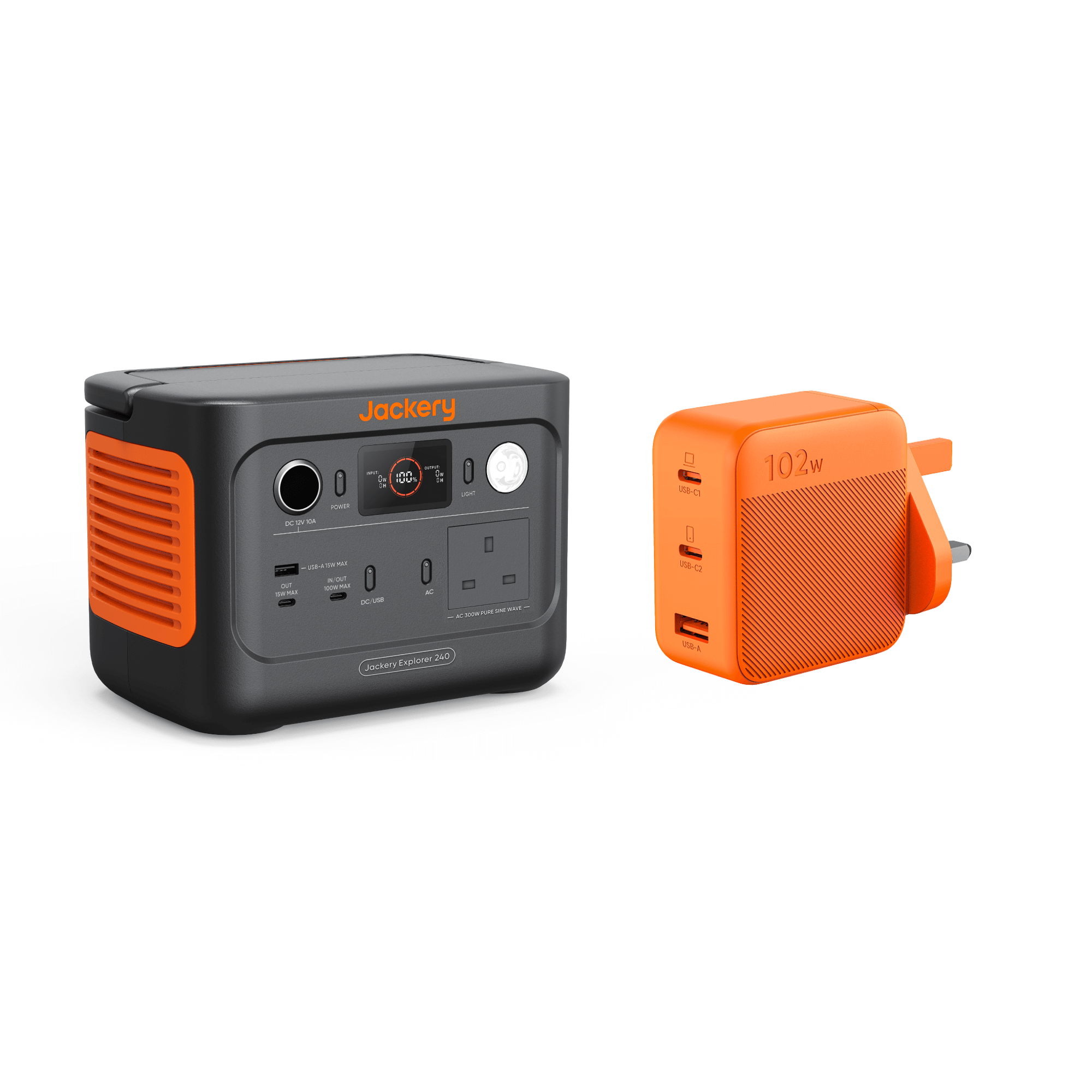 Jackery Explorer 240 v2 with Accessories